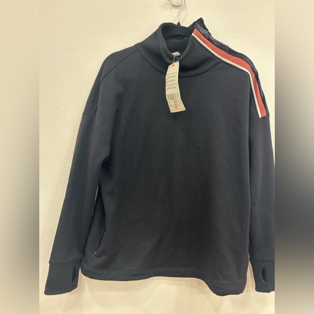 Sweaty Betty NWT SM freedom RUNNING mock neck oversized pullover sweatshirt - Picture 4 of 10